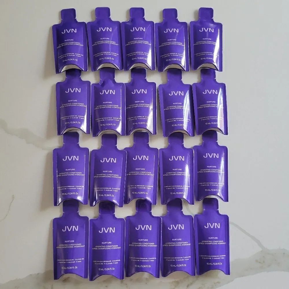 JVN Nurture Hydrating Conditioner 20 pieces x 10ml each 200ml total